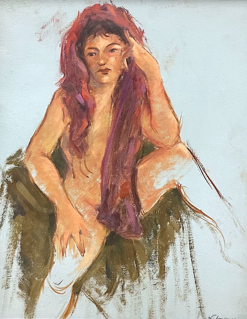 Frederic Lloveras Herrera (1912-1983) - Mujer desnuda - NO RESERVE #1.1