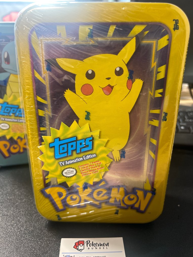 Pokémon Sealed box - TOPPS Pikachu Sealed Tin Pokemon #1.1