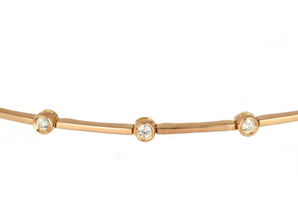 Other brand - Bracelet - 18 carats Or jaune Diamant - Rabat #2.2