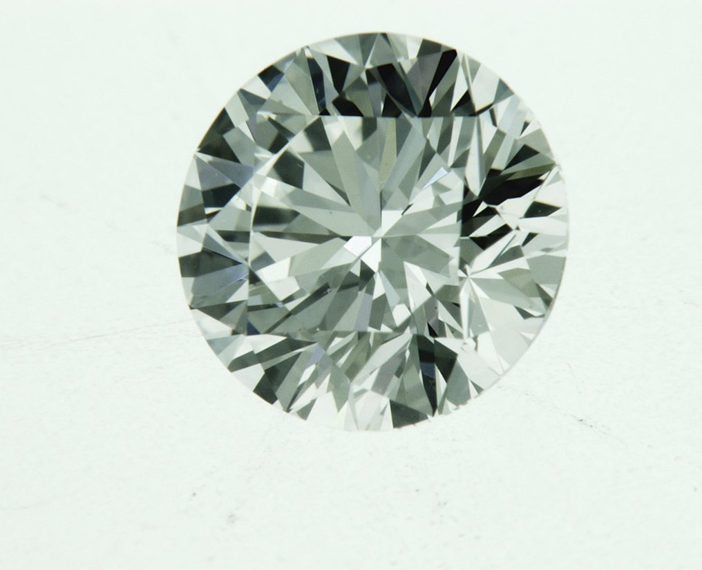 1 pcs Diamant  (Natural)  - 1.00 ct - Rund - F - VS1 - Gemological Institute of America (GIA) #2.2
