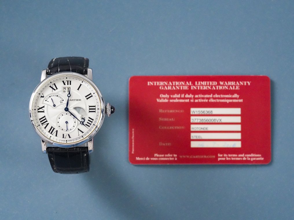 Cartier - Rotonde de Cartier Large Date Retrograde Second Time Zone And Day Night Indicator - W1556368 - Herre - 2011-nå #2.1