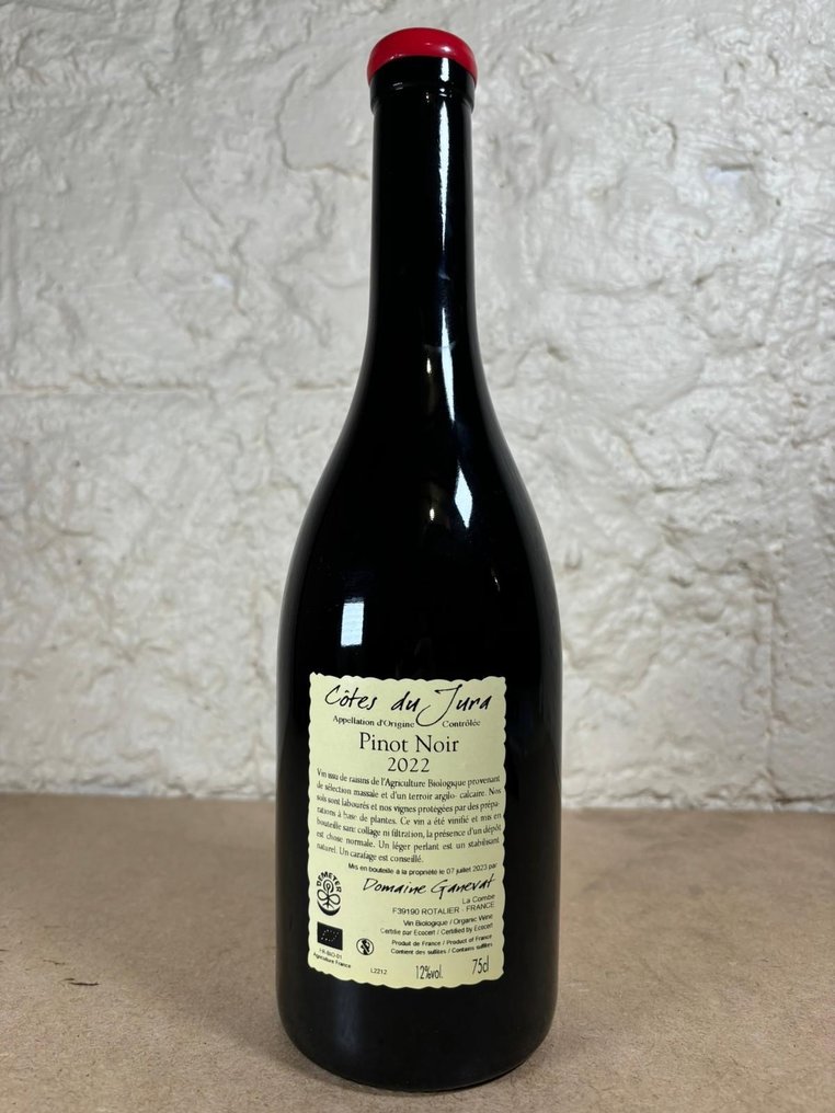 2022 Jean François Ganevat "Cuvée Julien” Pinot Noir - Jura - 1 Butelka (0,75 l) #2.1