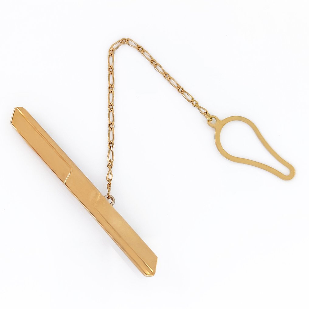 Tie clip - 18 kt. Yellow gold #1.1