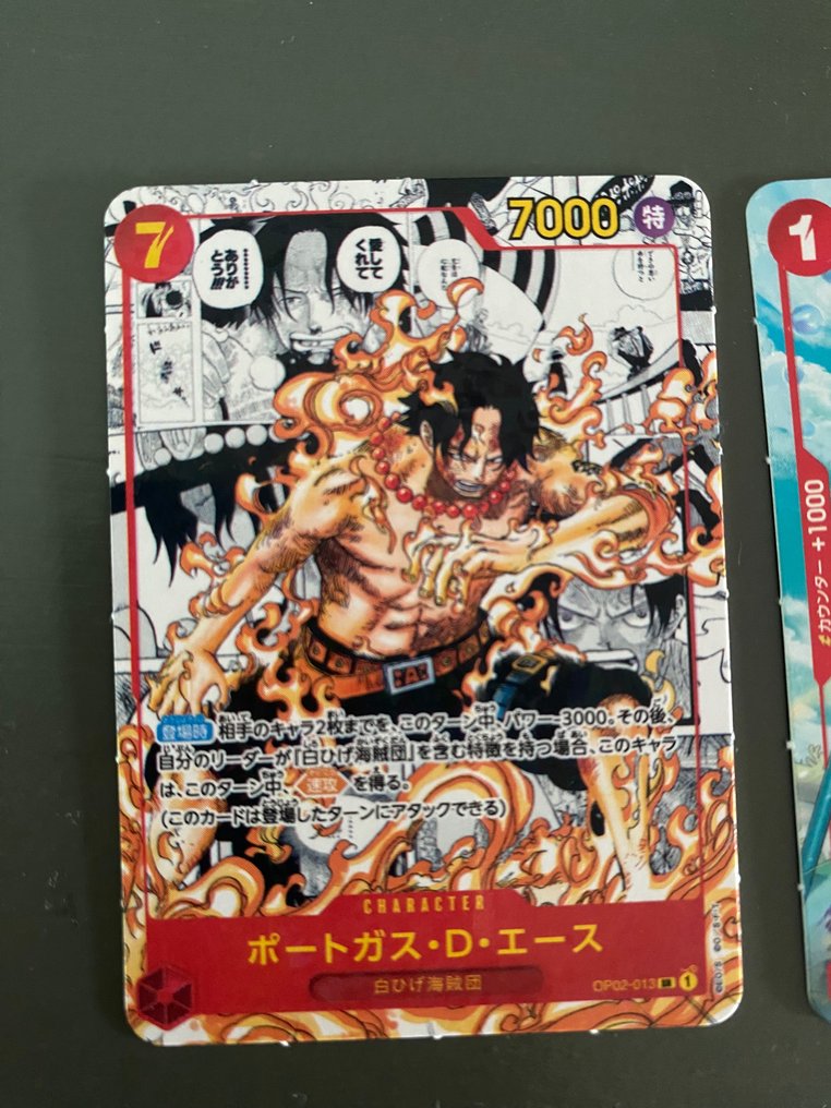 Bandai - 2 Card - One Piece - Manga Ace & Nami alt art #2.2