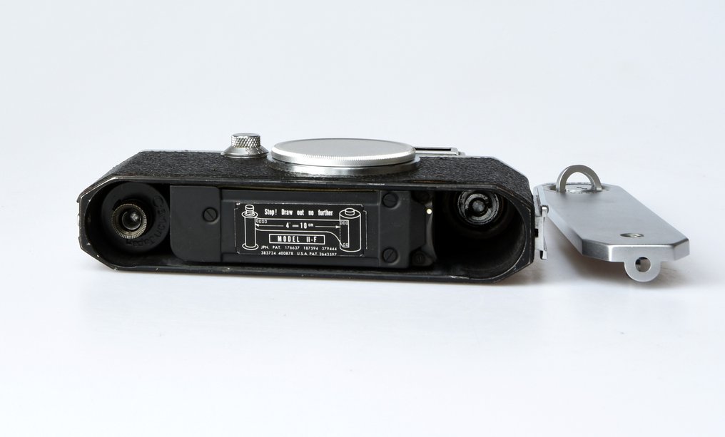 Canon II F met EP (en type vermelding aan binnenzijde camera) | Messsucherkamera #2.2