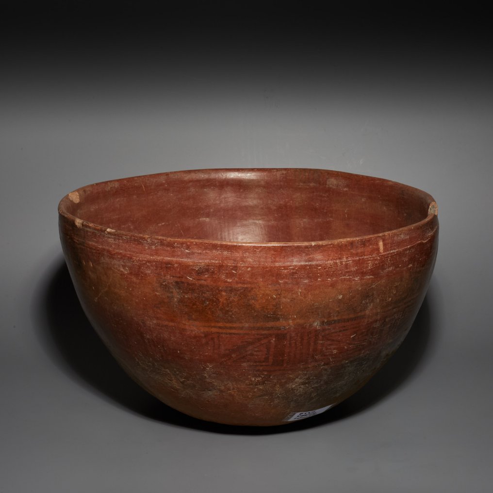 Nariño - Coquero Terracota Cuenco. aprox. 800 d.C. Diámetro de 35,3 cm. Licencia de importación española. #4.3
