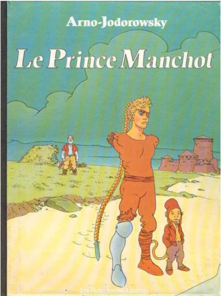 Arno - 1 Original cover - Alef Thau T2 - Le Prince manchot - 1984 #3.1