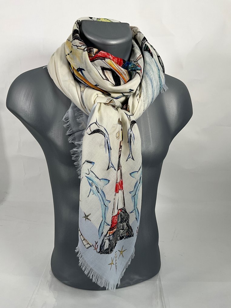 Burberry - 100% CACHEMIRE - Κασκόλ #4.3