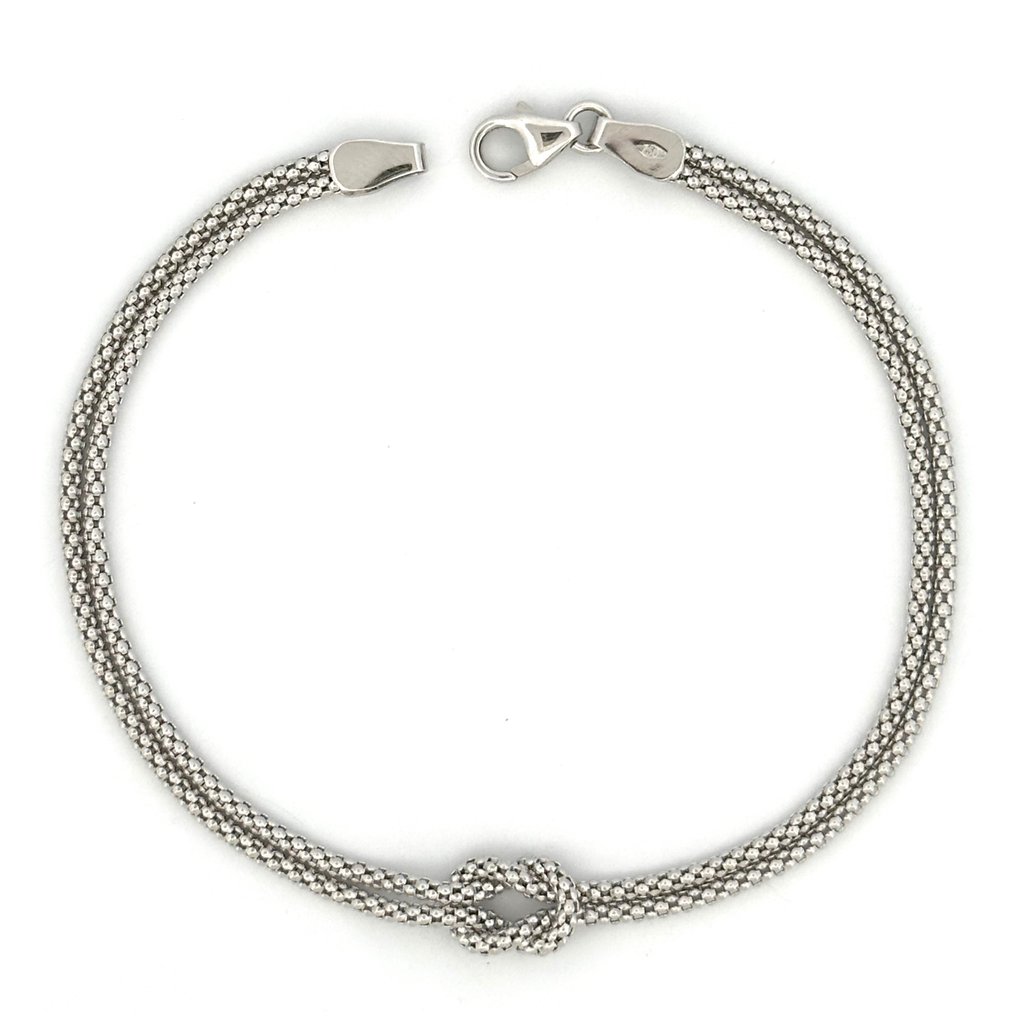 Handmade - Bracelet - 4.2 g - 18 kt. White gold #2.1