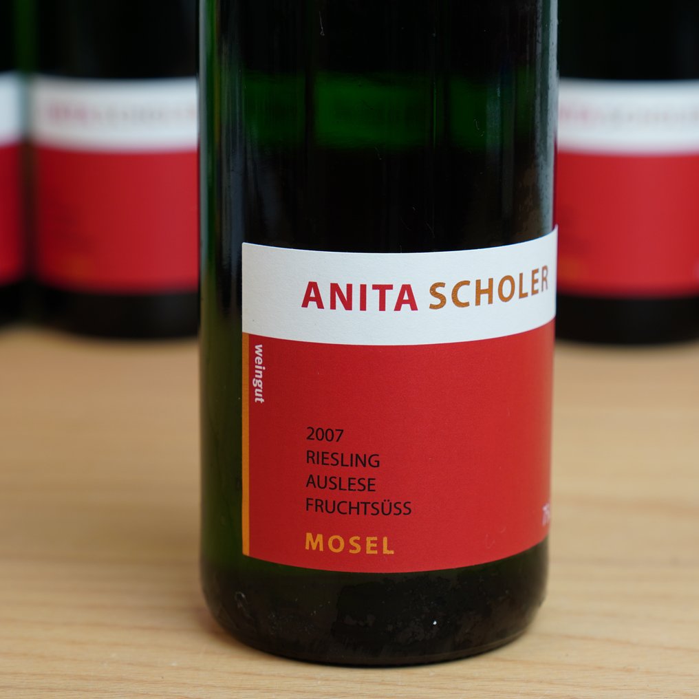 2007 Anita Scholer, Riesling Auslese, Klüsserather Bruderschaft - Mosel - 6 Pullot (0.7 L) #1.0