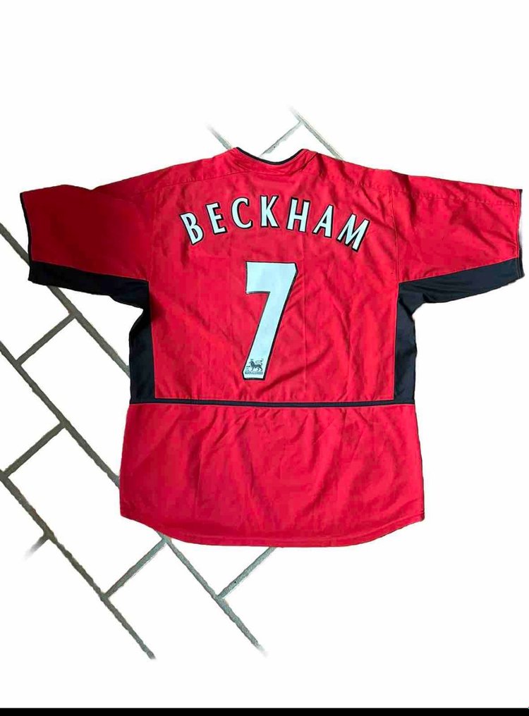 Manchester United - Britische Liga - David Beckham - 2002 - Fußballtrikot #2.1