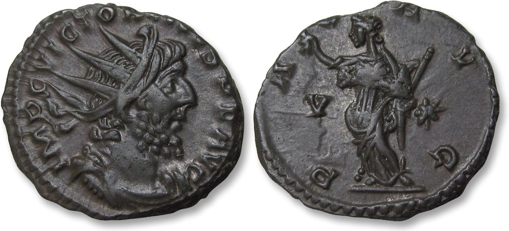 Imperio romano. Victorino (269-271 d.C.). Antoninianus Treveri (Trier) or Cologne mint 269-271 A.D. - exceptionally well struck - #2.1