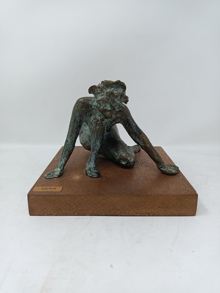 GERO - Sculpture, Scultura antropomorfa - 12 cm - Bronze #1.2