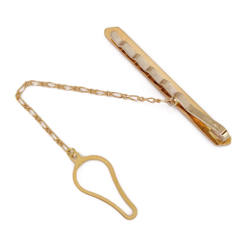 Tie clip - 18 kt. Yellow gold #1.2