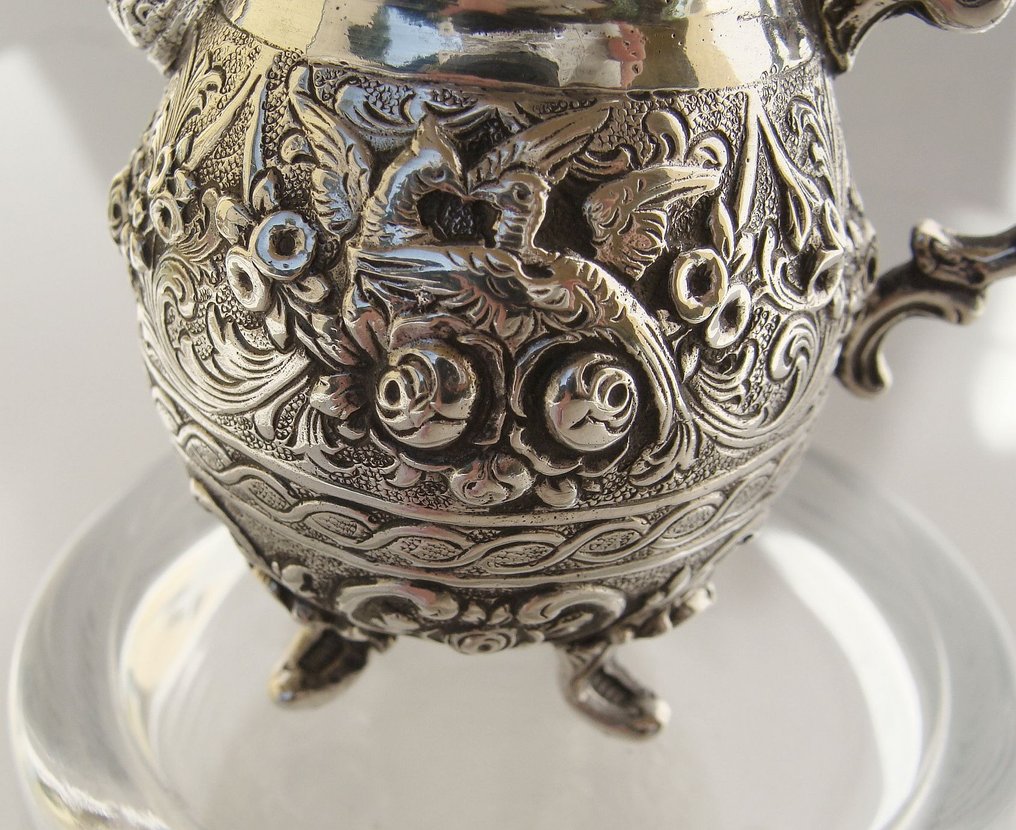 Ornate Silver Pitcher - Milk jug - Germany 1900 #2.1