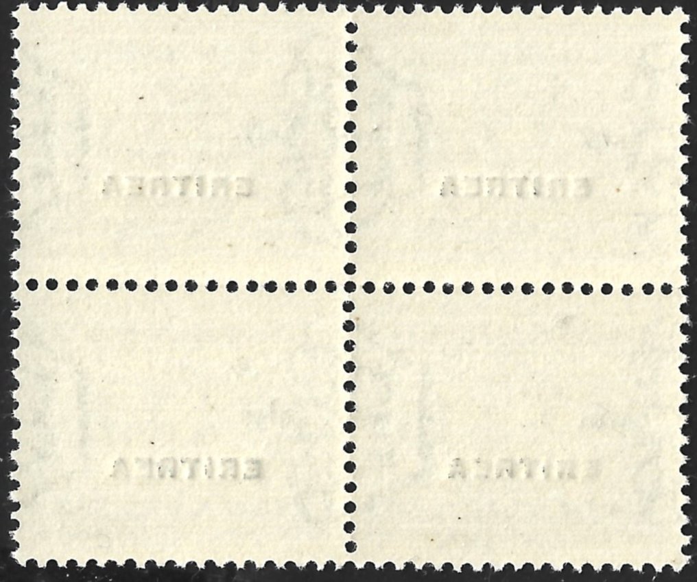 意屬厄利垂亞 1934 - 新罕布夏州稅郵資 - Sassone 26-36 #3.1