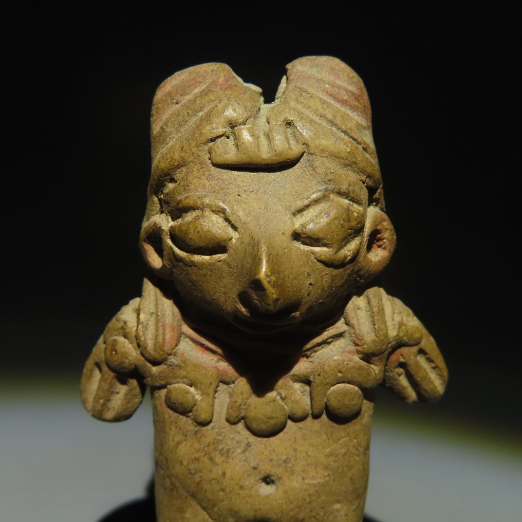 Chupícuaro，瓜纳华托，墨西哥 Terracotta 图，公元前400年至公元1000年，高6厘米，西班牙进口许可证。 #1.0