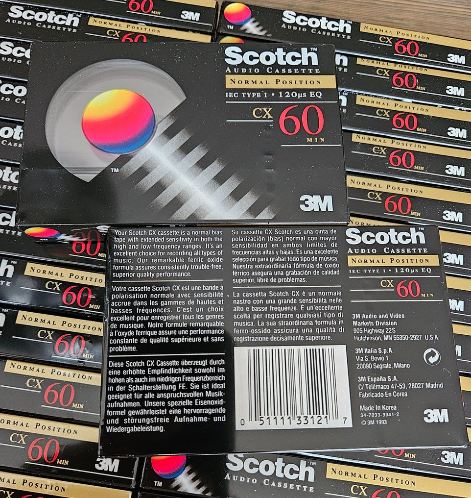 Scotch - CX-60 - Blank audio cassette #3.2