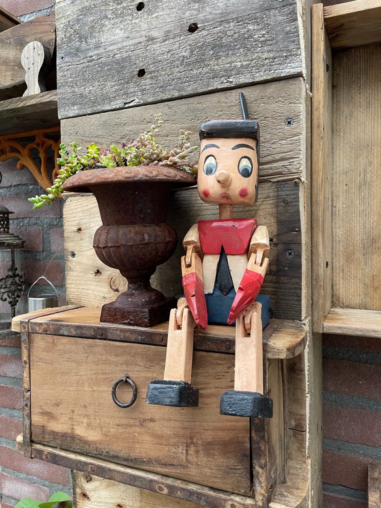 Houten Pinokkio Figure Wood auction online Catawiki