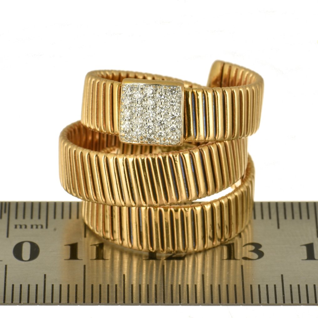 Other brand - Anello - 18 carati Oro giallo Diamante - Rabat #2.1
