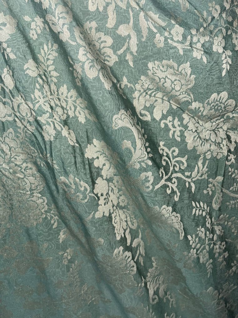Fabelaktig Florentia damaskstoff i stil med Ludvig XIV. - Tekstil - 600 cm - 140 cm #2.1