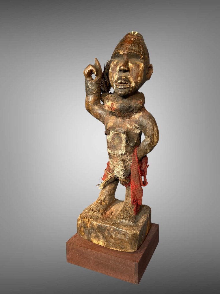 Escultura Bakongo - 47 CM - Fetiche del guerrero bas congo - Bakongo - R.D. Congo #2.1