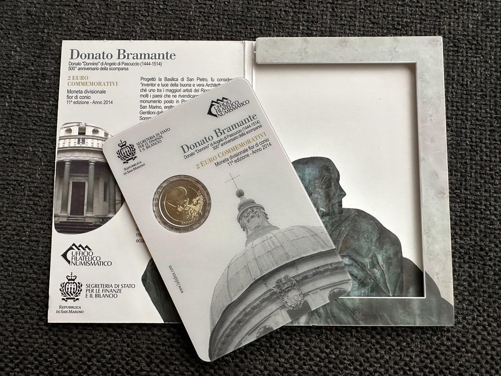Σαν Μαρίνο. 2 Euro 2014/2015 (3 stuks)  (χωρίς τιμή ασφαλείας) #4.3