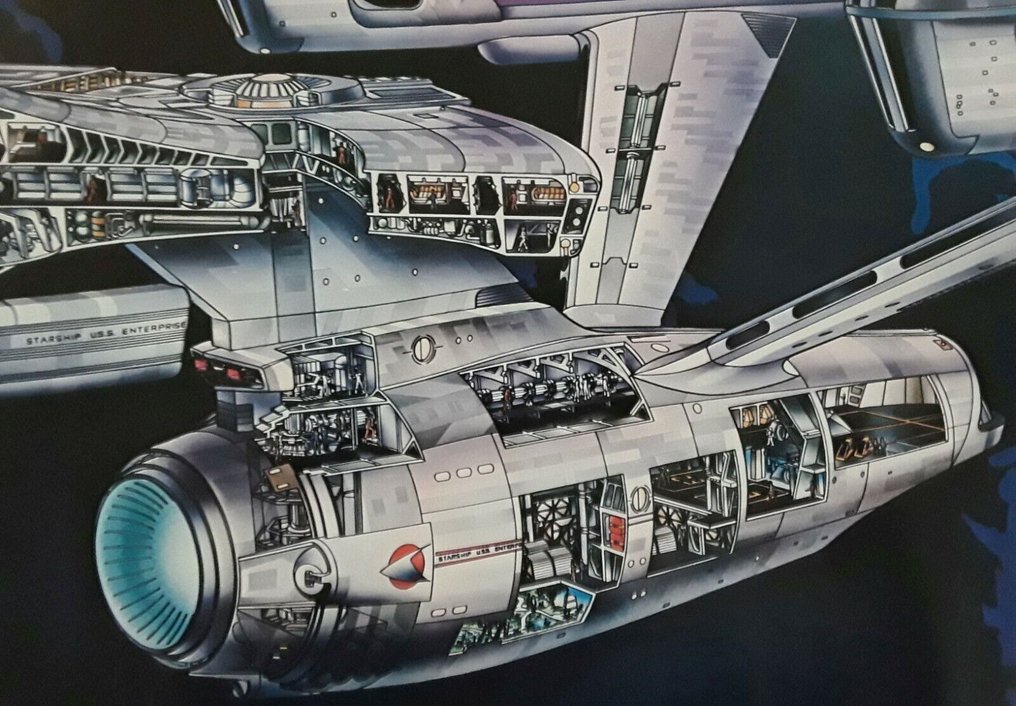 Paramount - Poster Star Trek The Motion Picture 1979 - Star Trek the Motion Picture #1.0