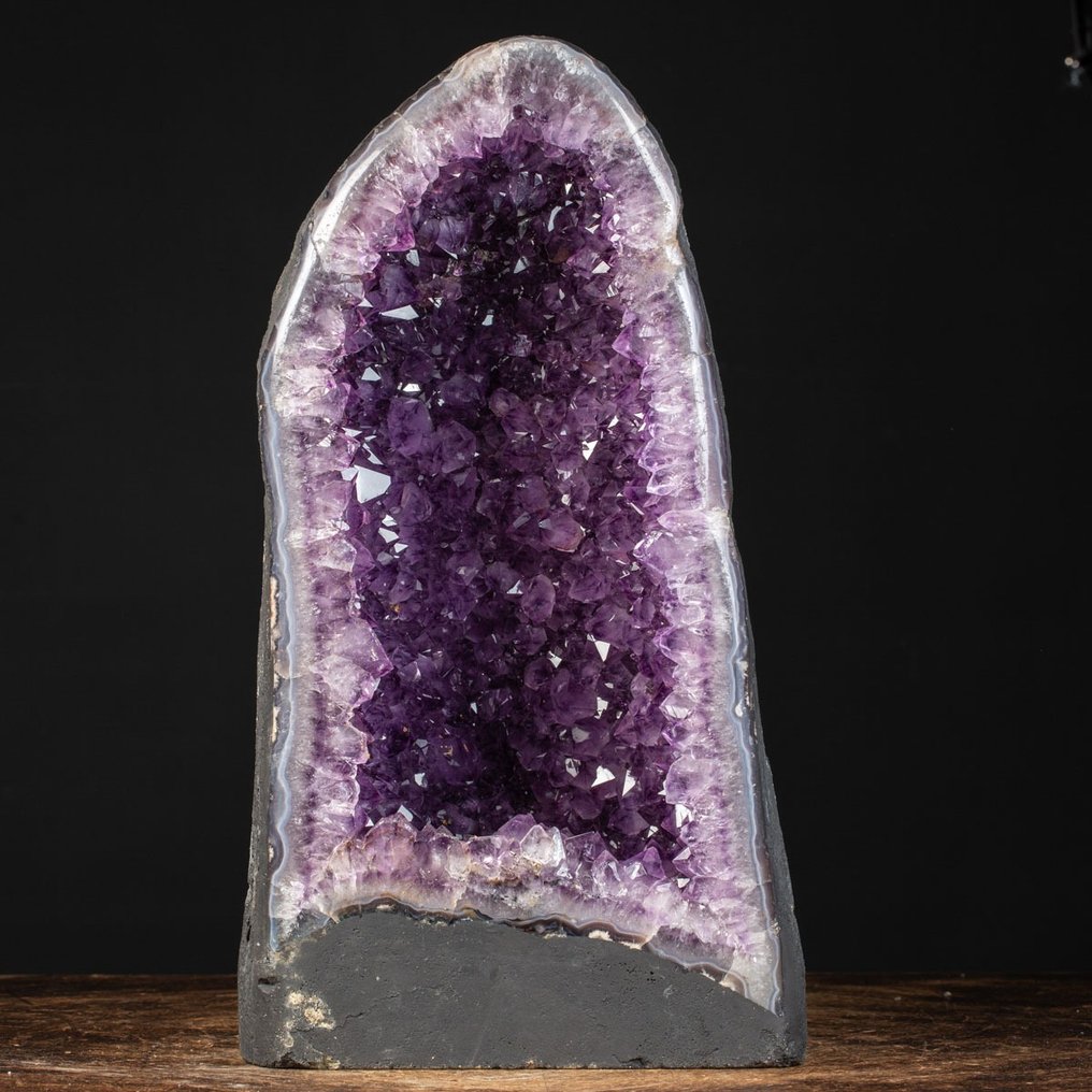 Top Quality - Large Size Amethyst Chatedral - Deep Purple Color - Height: 430 mm - Width: 220 mm- 20.8 kg #1.2