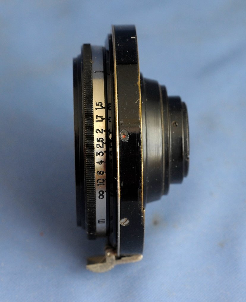 Zeiss Tessar 8/2,8cm black and nickel for Messsucherkamera #2.2