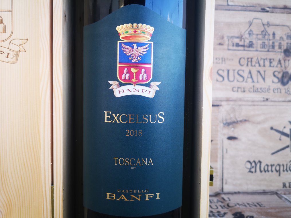 2018 Castello Banfi Excelsus - Super Tuscans - 1 Double Magnum/Jeroboam (3.0L) #2.2