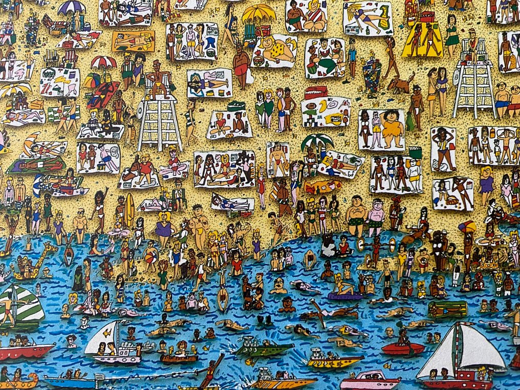 James Rizzi (1950-2011) - Let‘s get lost at Coney Island, ®James Rizzi 1994 #2.1