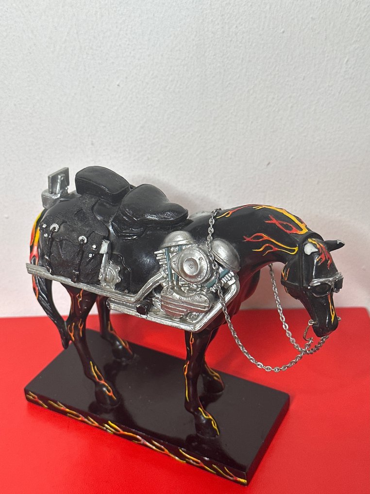 "Motorcycle Mustang" Merchandise-Figur - Harz - 2000-2010 #1.1