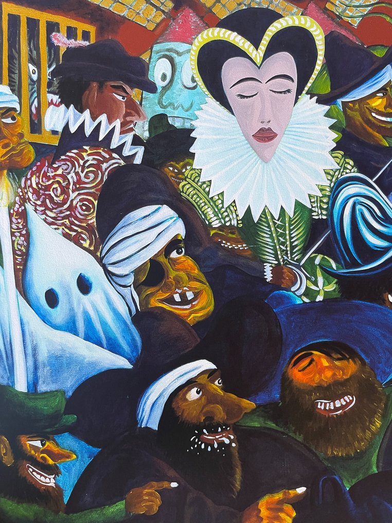 Hervé Di Rosa (1959) - Don quichotte contre tous #2.1