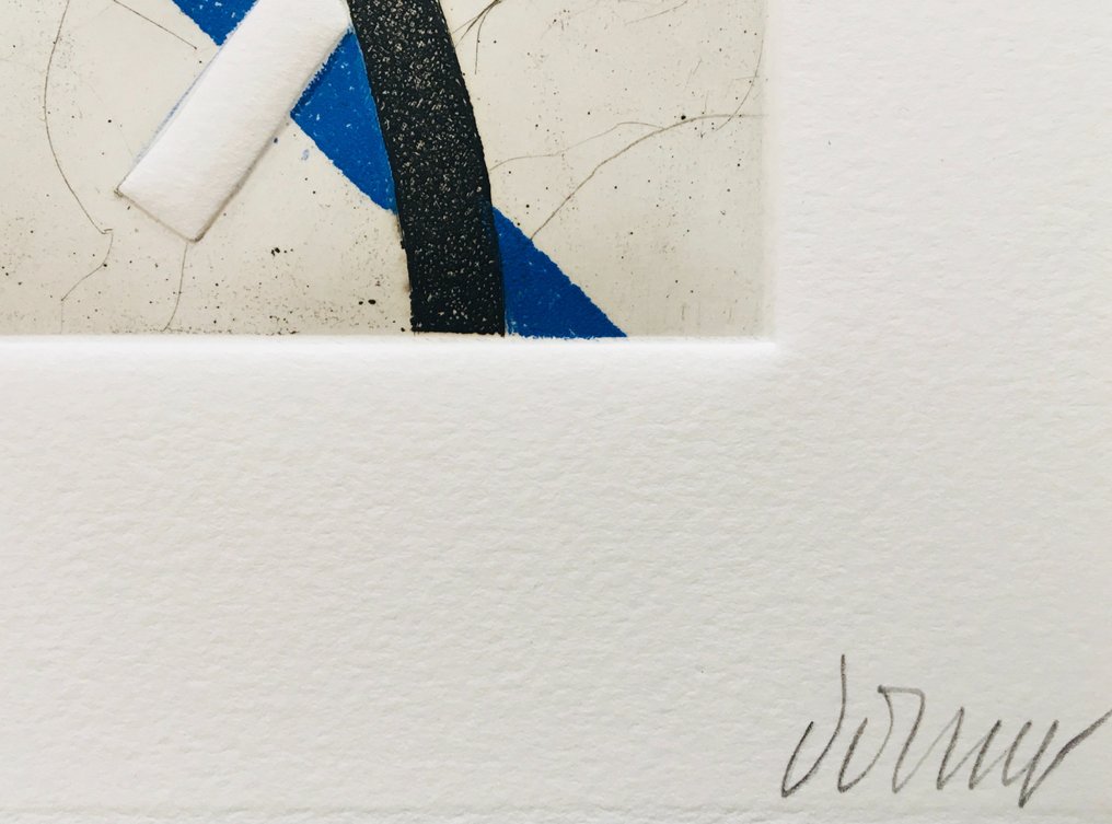 Bertrand Dorny (1931-2015) - Autres terres - Gravure originale signée #4.3