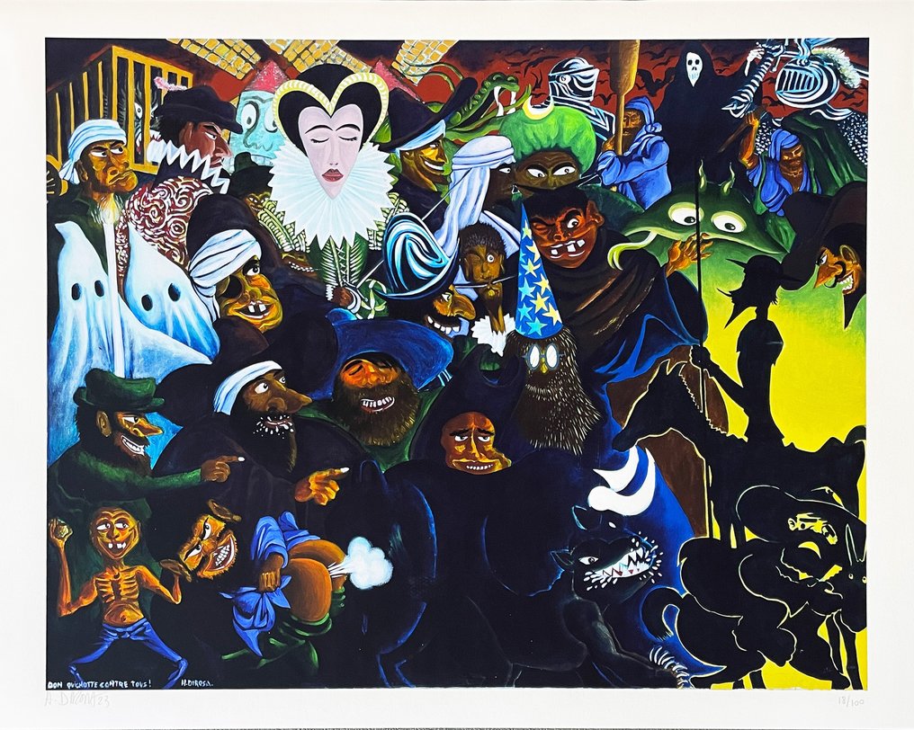 Hervé Di Rosa (1959) - Don quichotte contre tous #1.0