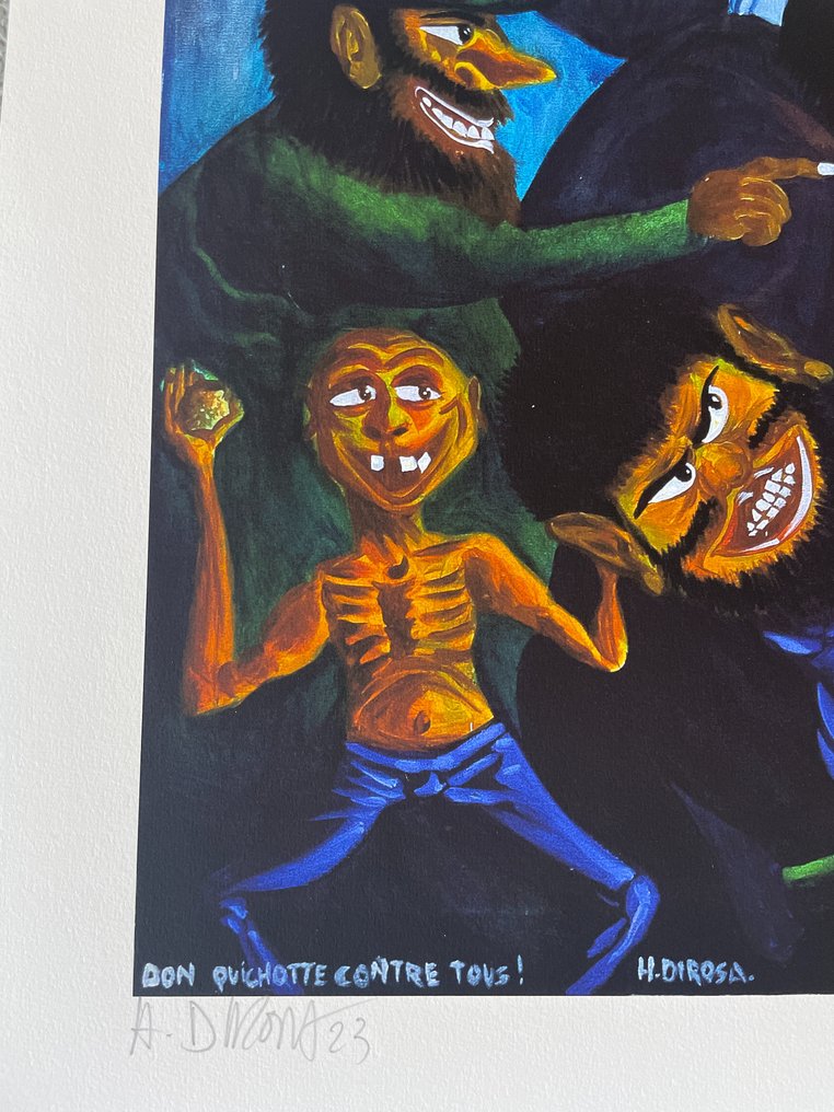 Hervé Di Rosa (1959) - Don quichotte contre tous #4.3