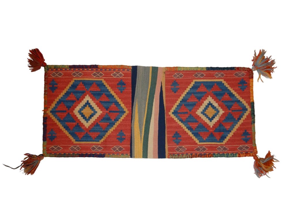 Kilim - 90 cm - 39.5 cm - Bolsa de sillín de Anatolia #1.2