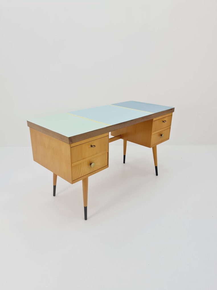 Ekawerk Horn-Lippe - Horn Lippe - Schreibtisch - Moderner Schreibtisch aus der Mitte des Jahrhunderts, 1960er Jahre #3.1
