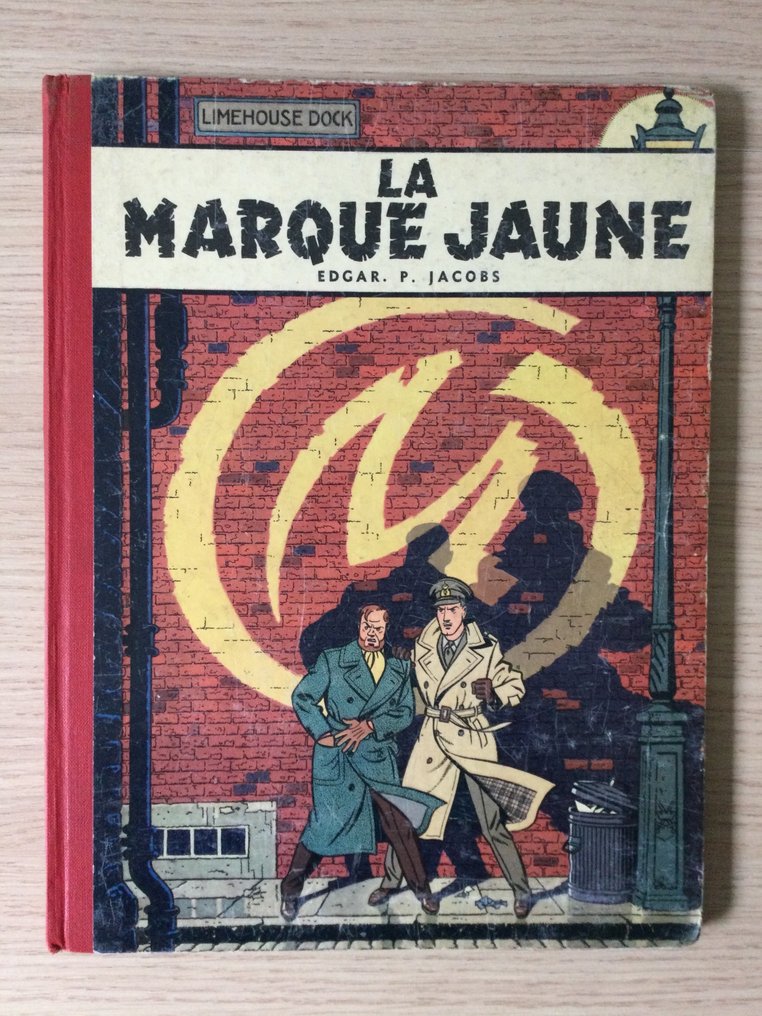 Blake & Mortimer T5 - La Marque jaune - C - 1 Album - 第一版 - 1956 #1.1