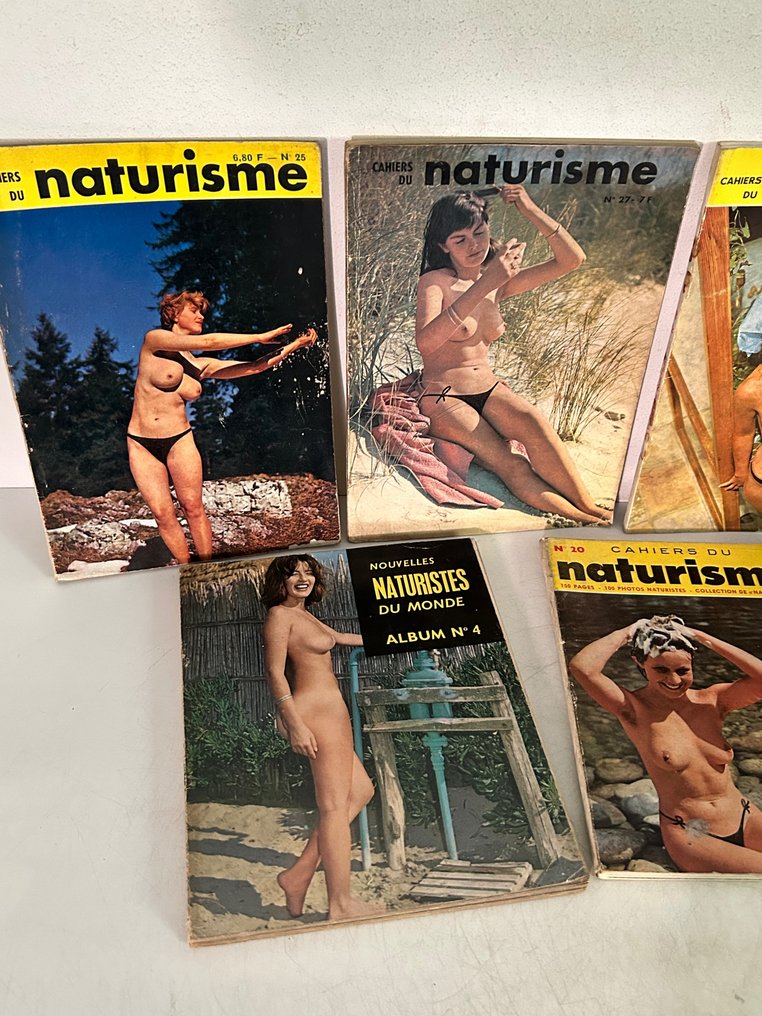 Nouvelles Naturistes du monde - 7 Albums - Cahiers du naturisme - 1964-1966 #3.1