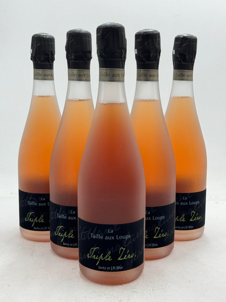 Jacky et J.P. Blot La Taille aux Loups Triple Zéro Rosé - Λίγηρας - 6 Bottles (0.75L) #1.0