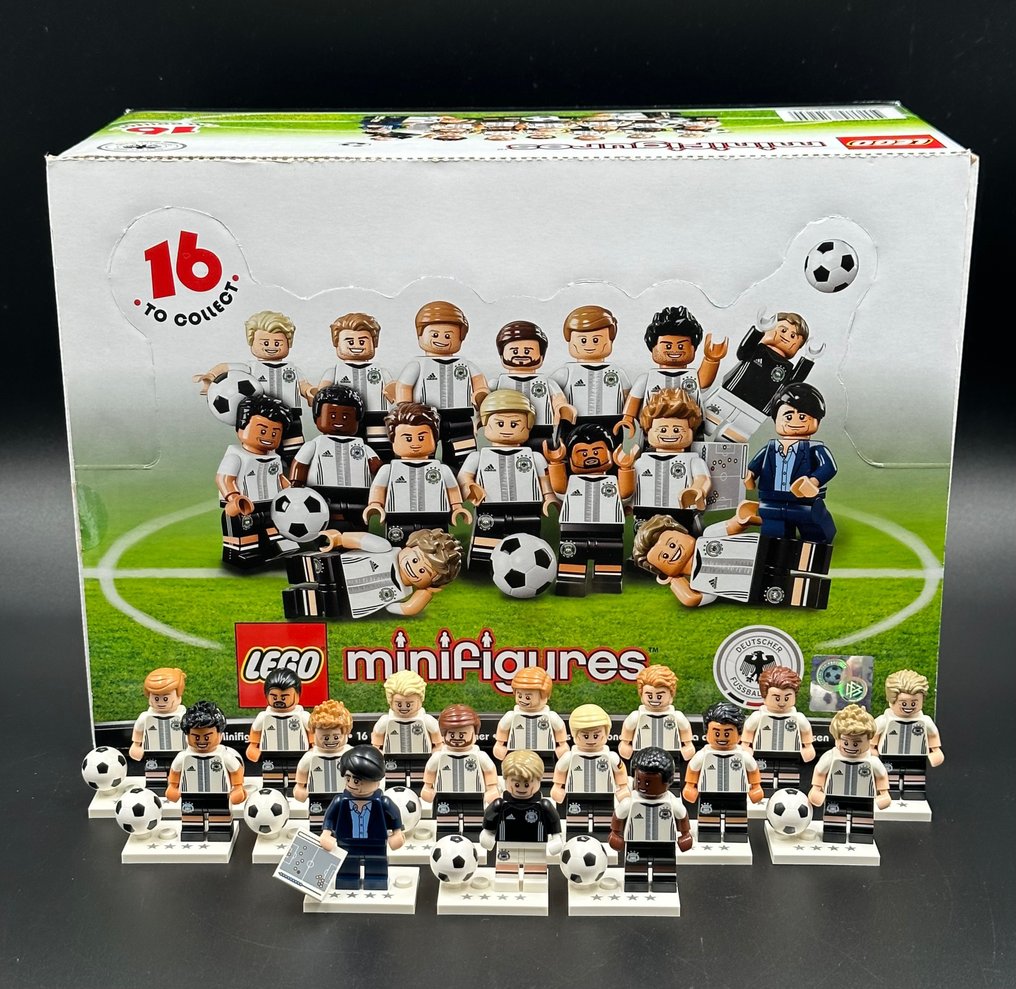 Lego - Minifigurer - DFB German Football Team Series (71014) - complete reeks van 16 figuren - 2016 #2.1