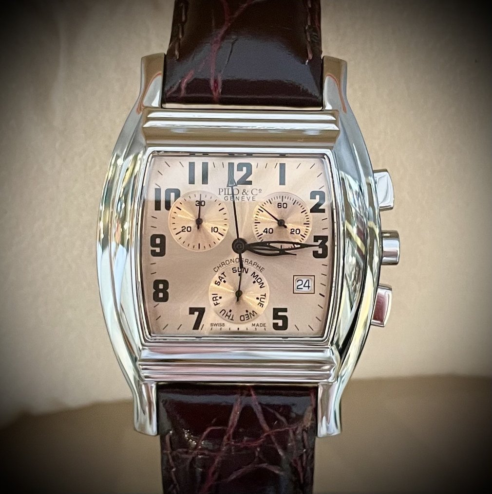 PILO CO GENEVE Chronographe Sin Precio de Reserva Hombre Posterior a 2020 Catawiki