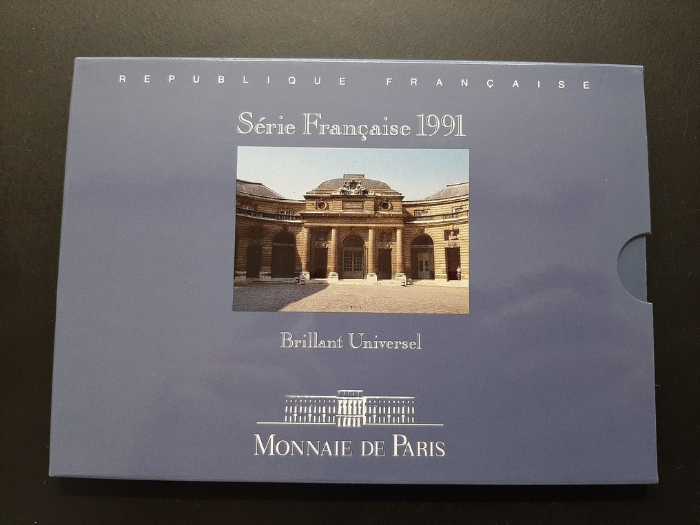 France. Year Set (FDC) 1991 (9 monnaies) #1.0