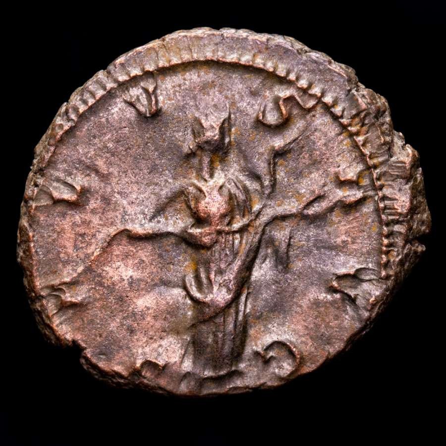 Impero romano. Vittorino (269-271 d.C.). BI Silvered Antoninianus Colonia Agrippinensis AD 269-270. SALVS AVG  (Senza Prezzo di Riserva) #2.1