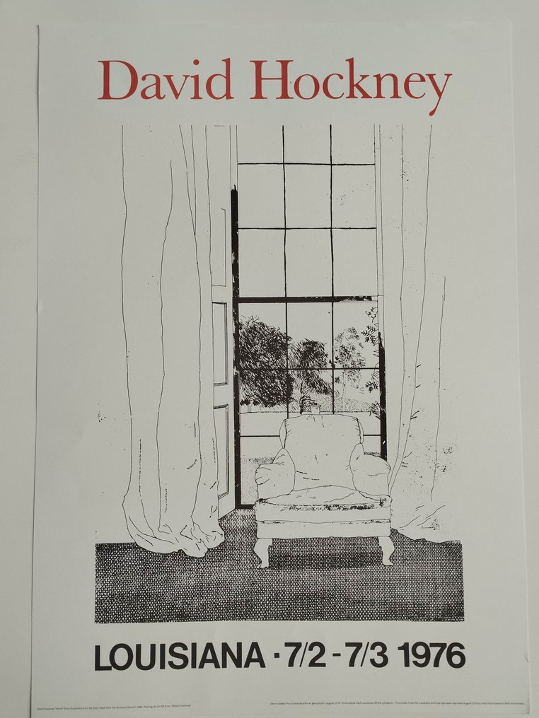David Hockney - David Hockney - David Hockney - Exposition Louisina 1976 #1.1