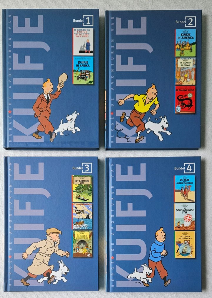 Kuifje - Box de avonturen van Kuifje - 1 Complete series - Primeira edição/reimpressão - 2008/2008 #3.1