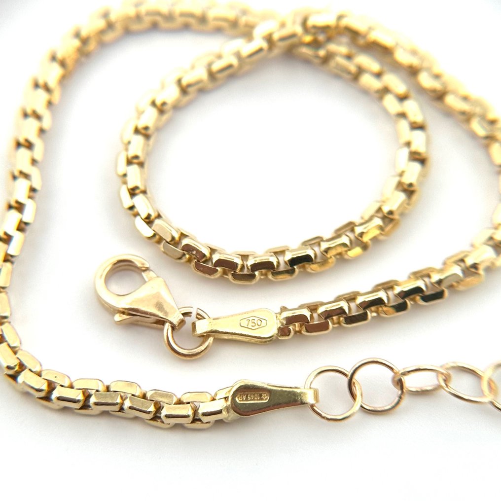 Nincs minimálár - Handmade - Karkötő - 3.1 g - 18 kt. Sárga arany #1.0