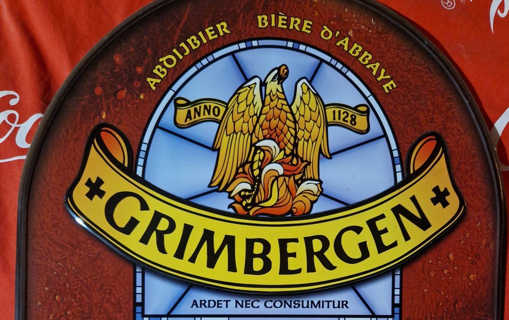 Θεματική συλλογή - Διαφημιστική πινακίδα μπύρας: Grimbergen #2.1